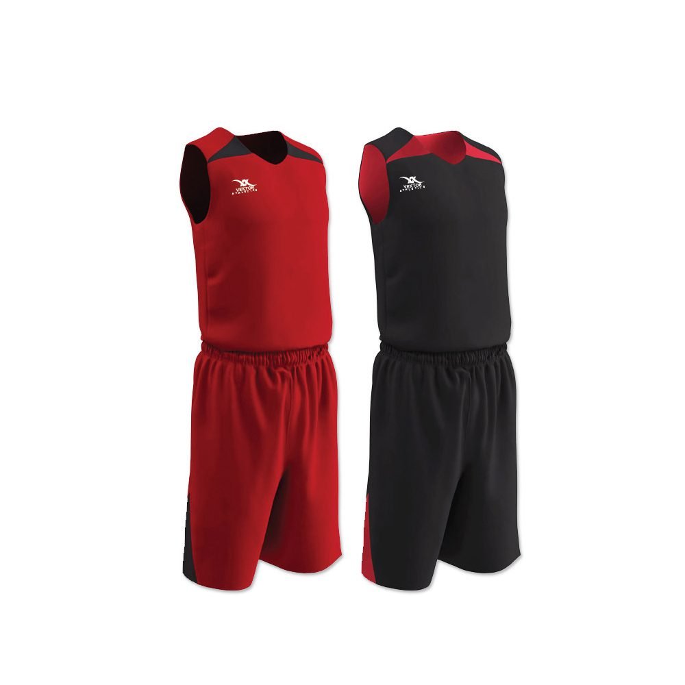 durable stitching basketball uniform close view