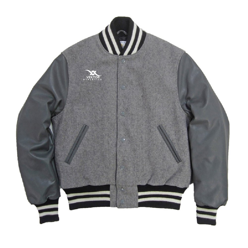 premium varsity jacket casual streetwear by Vektor Athletics