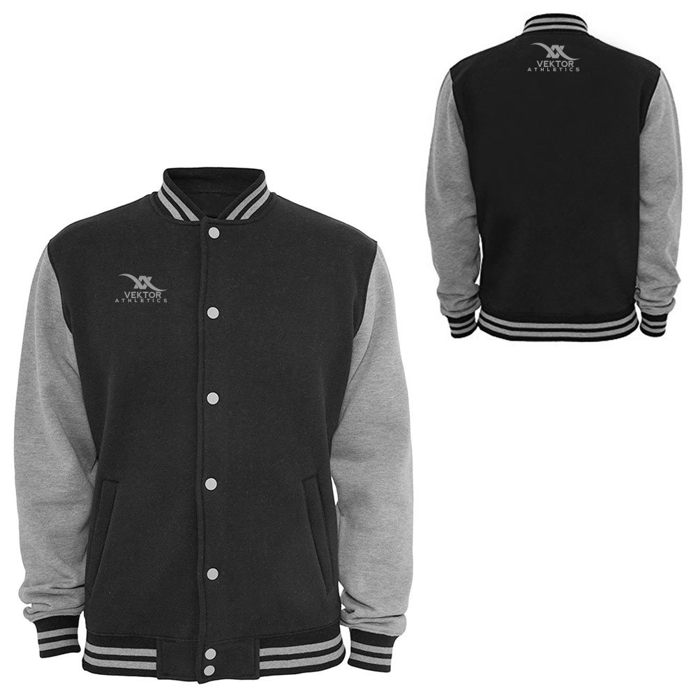 premium varsity jacket casual streetwear by Vektor Athletics