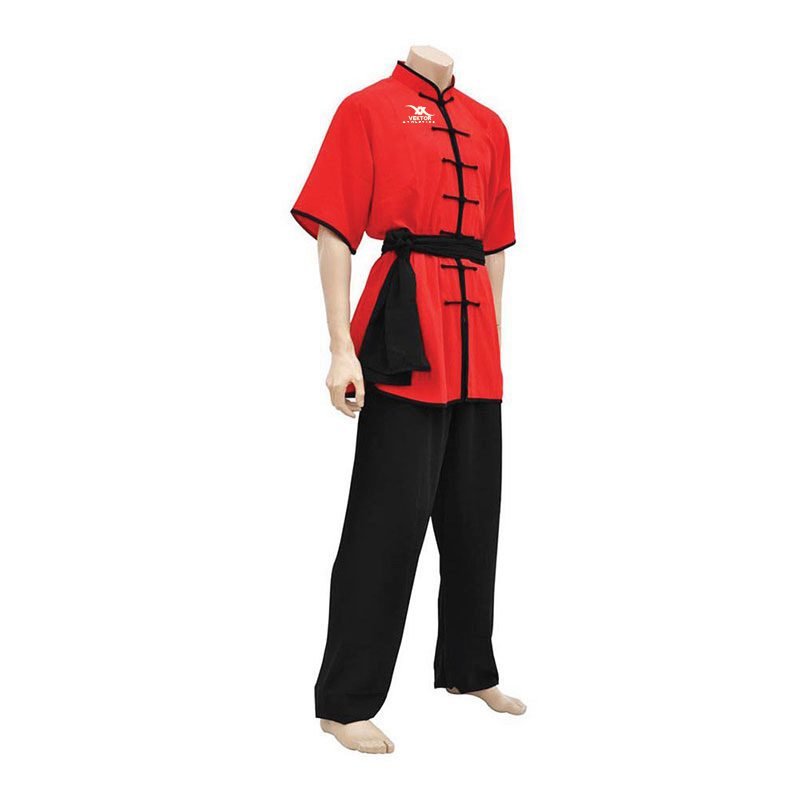 black kung fu suit by kung fu suit manufacturer VektorAthletic