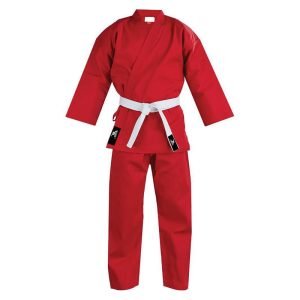 white karate suit manufactured by VektorAthletic