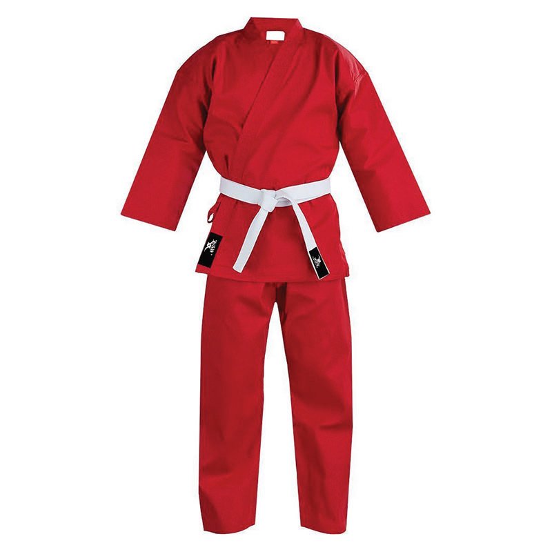 white karate suit manufactured by VektorAthletic