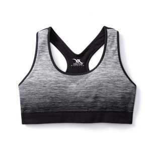 gym bra manufacturer sports bra front view