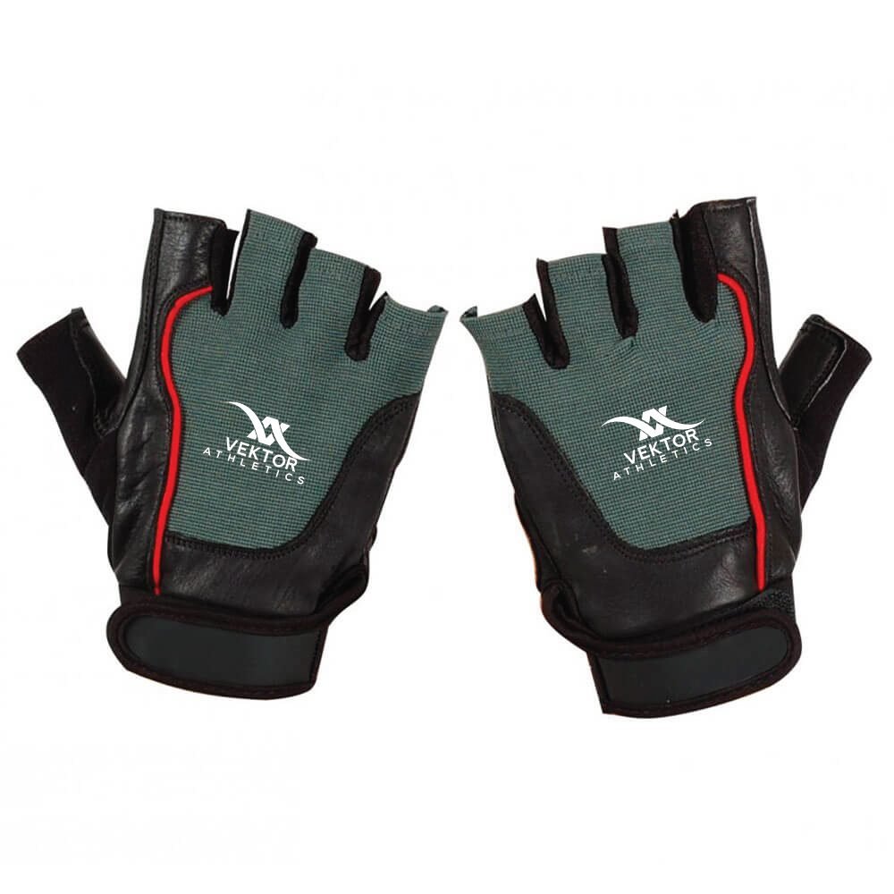 breathable gym gloves for weightlifting and fitness training by Vektor Athletics