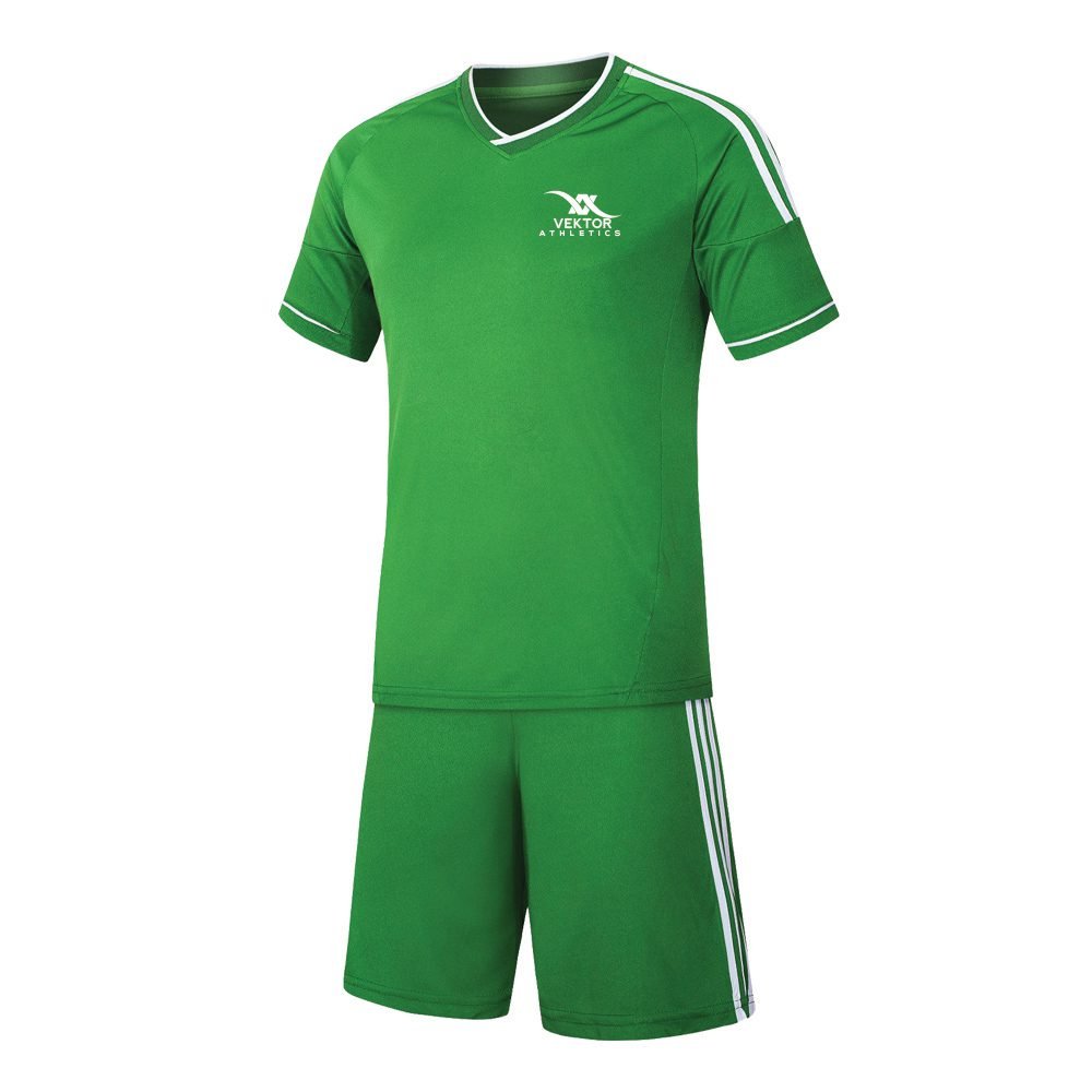 lightweight mesh fabric soccer uniform closeup