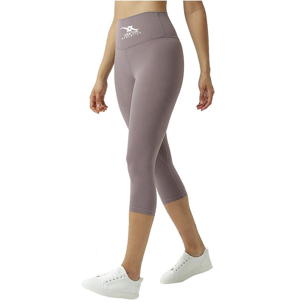 custom leggings manufacturer high waist leggings front view